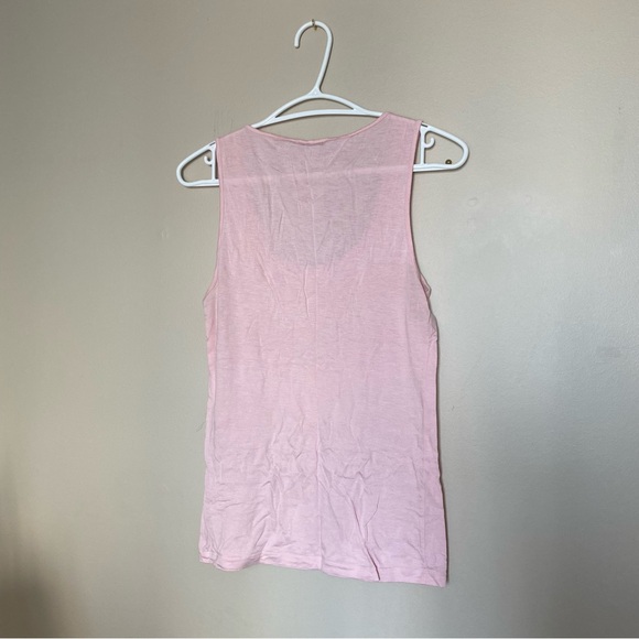 Baby pink ruffle Banana Republic tank (Size US Small) - Picture 4 of 4